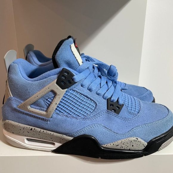 SOLD - Nike Air Jordan 4 Retro (GS) University Blue - Picture 4 of 9